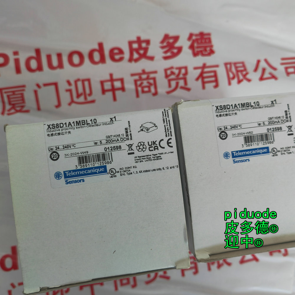 XS8D1A1MBL10 现货Telemecanique特勒美科接近传感器全新原装正品 XS8D1A1MBL10 现货Telemecanique特勒美科接近传感器全新原装正品