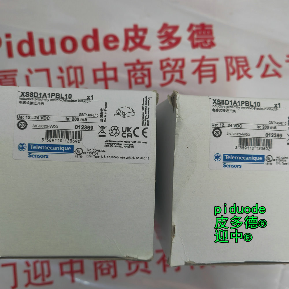 XS8D1A1PBL10 现货Telemecanique特勒美科接近传感器全新原装正品 XS8D1A1PBL10 现货Telemecanique特勒美科接近传感器全新原装正品