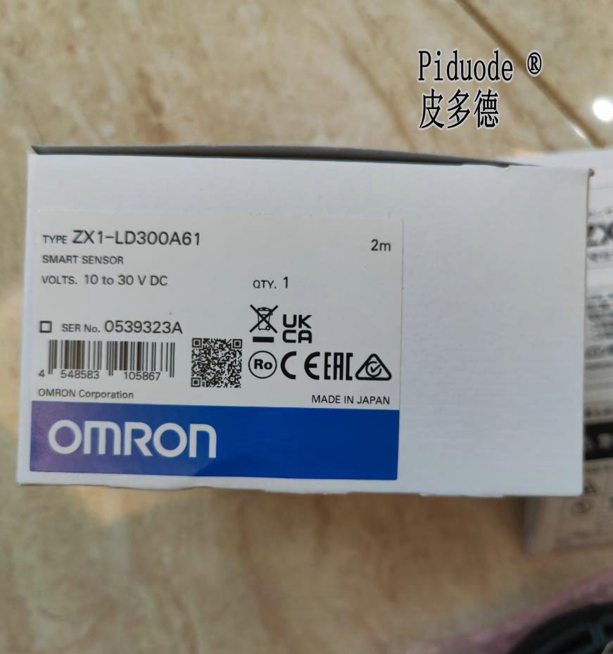 欧姆龙ZX1-LD300A61 1M 智能传感器 原装全新正品